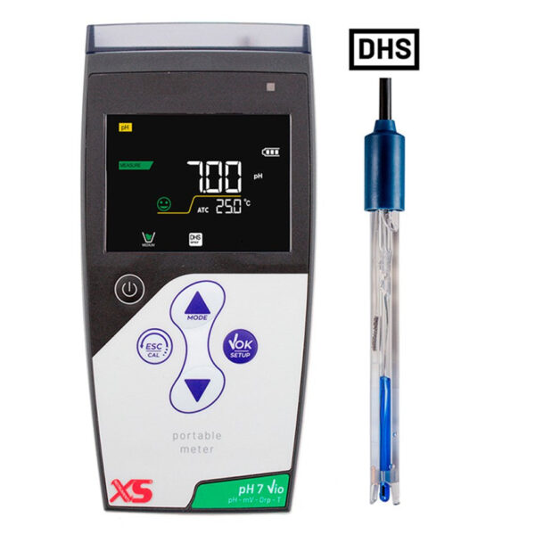 XS INSTRUMENTS | pH 7 Vio Portatif pH Metre + 201T DHS